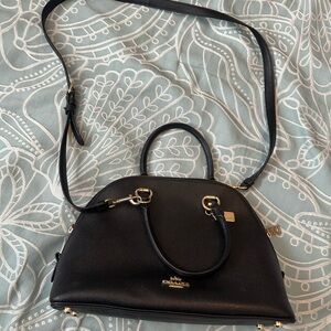 Coach Black Satchel Bag